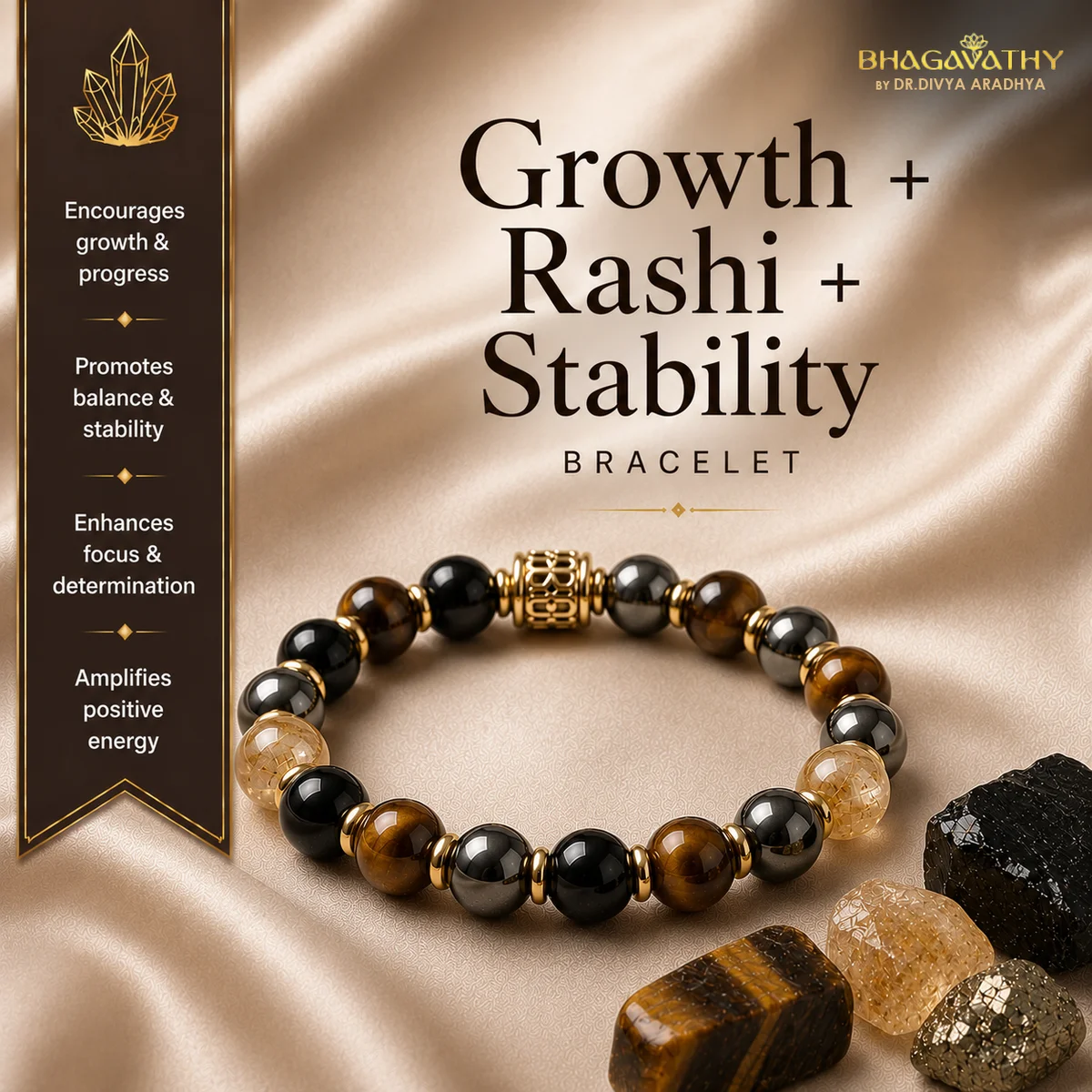 Growth, Rashi & Stability Bracelet